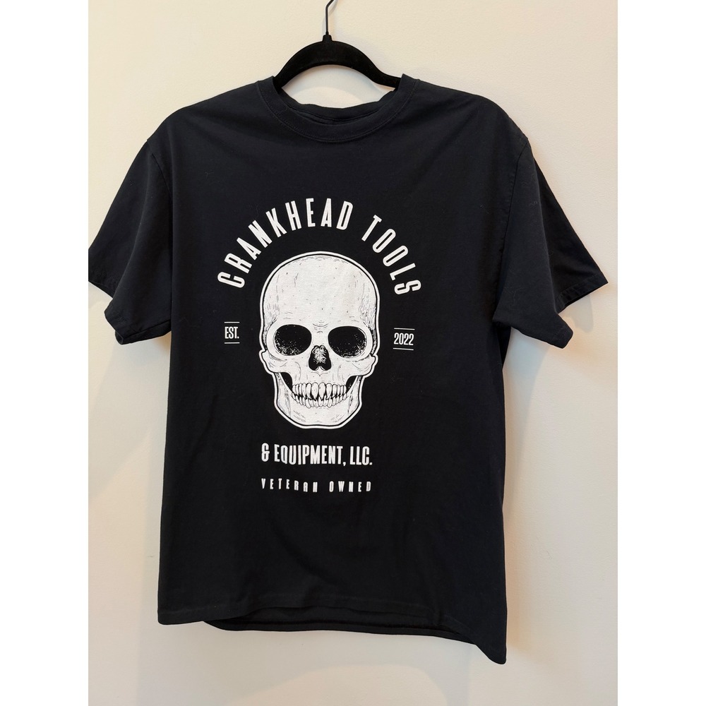 Fruit of the Loom Cornwell Tools Crankhead Tools Skull Graphic T-Shirt Mens M
